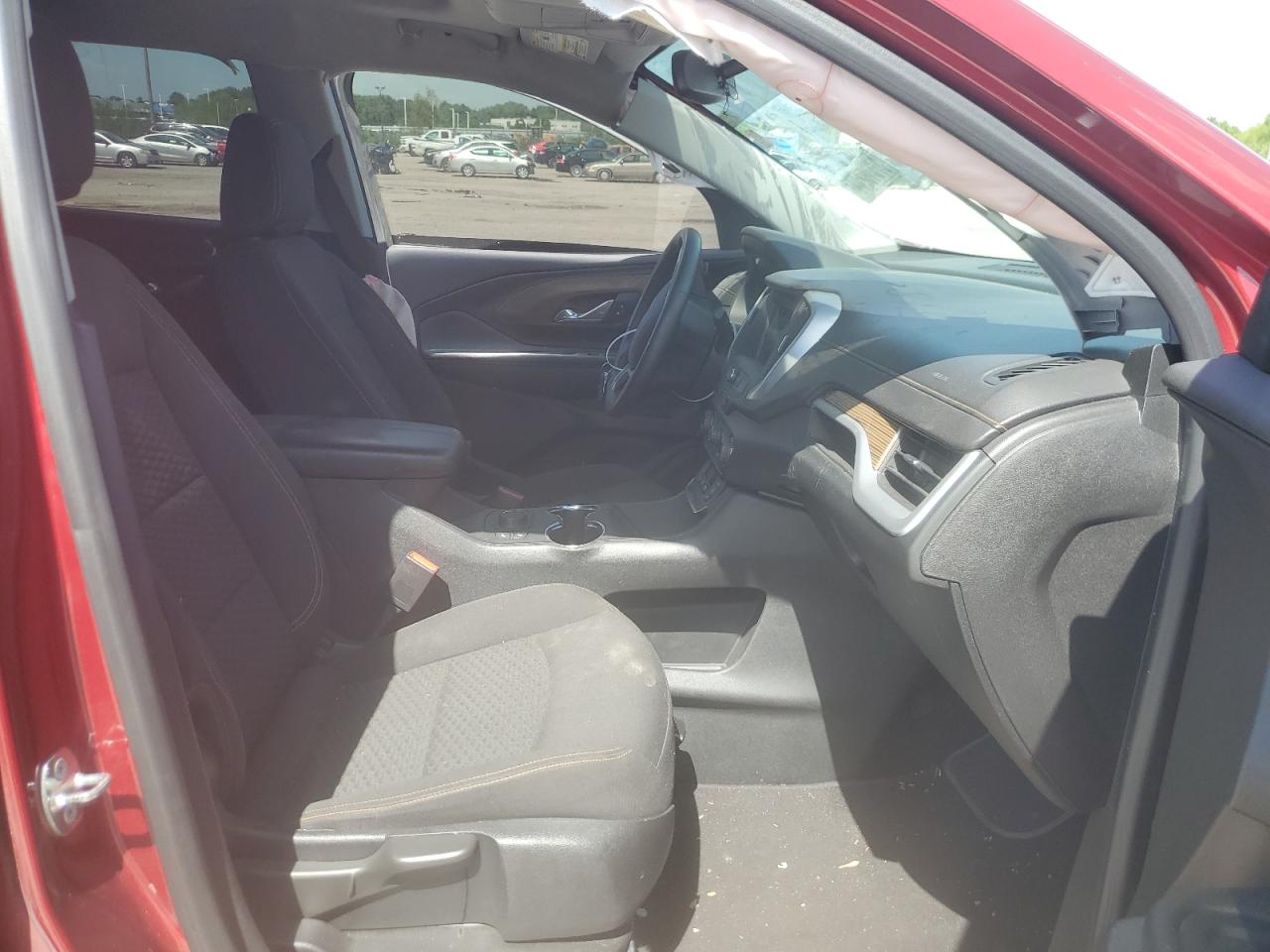 2018 GMC Terrain VIN 3GKALMEV5JL185484 Copart auction photo, side / front end damage thumbnail 7
