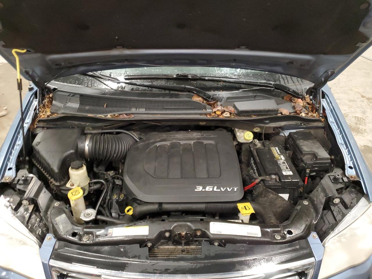 2011 Chrysler Town & Country VIN 2A4RR5DG7BR746756 Copart auction photo, front end damage thumbnail 11