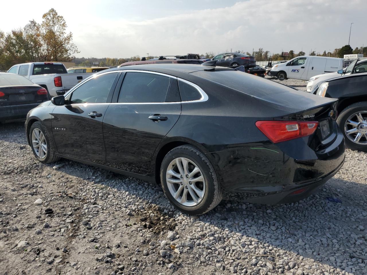 2017 Chevrolet Malibu VIN 1G1ZE5ST7HF207175 Copart auction photo, front end damage thumbnail 2