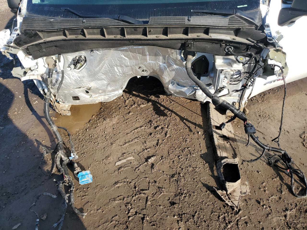 2021 GMC Sierra VIN 3GTP9EEL0MG262218 Copart auction photo, stripped / mechanical damage thumbnail 12