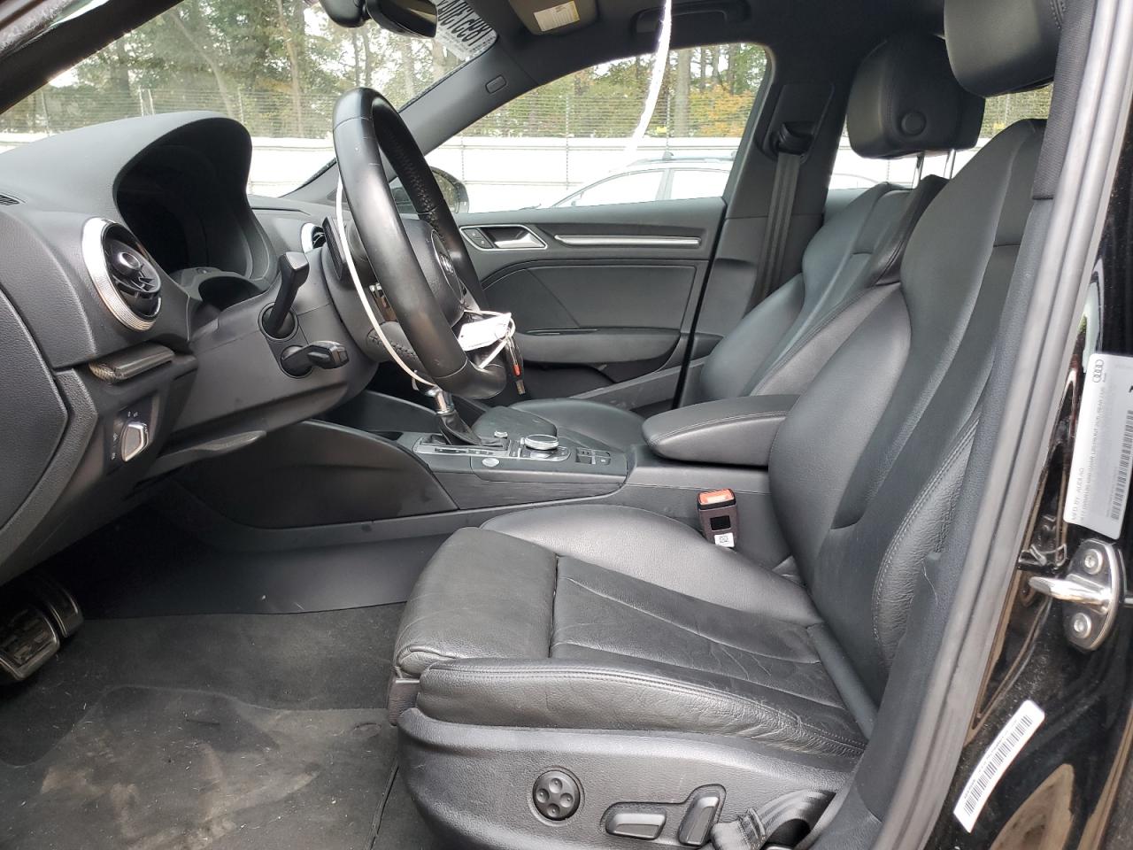2017 Audi A3 VIN WAUTPBFF4HA129037 Copart auction photo, side damage thumbnail 7
