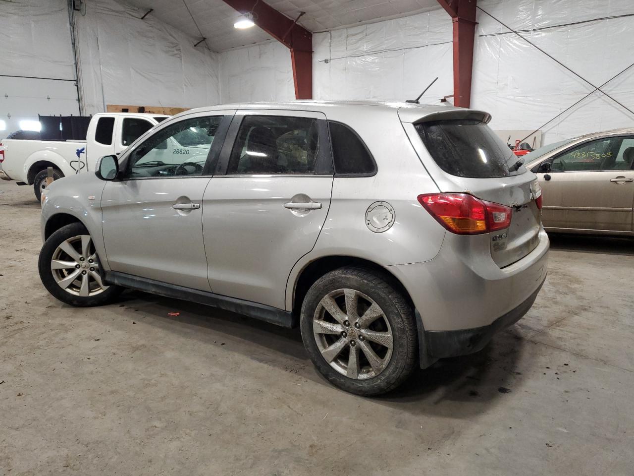 2014 Mitsubishi Outlander VIN 4A4AR4AU1EE011515 Copart auction photo, undercarriage / all over damage thumbnail 2