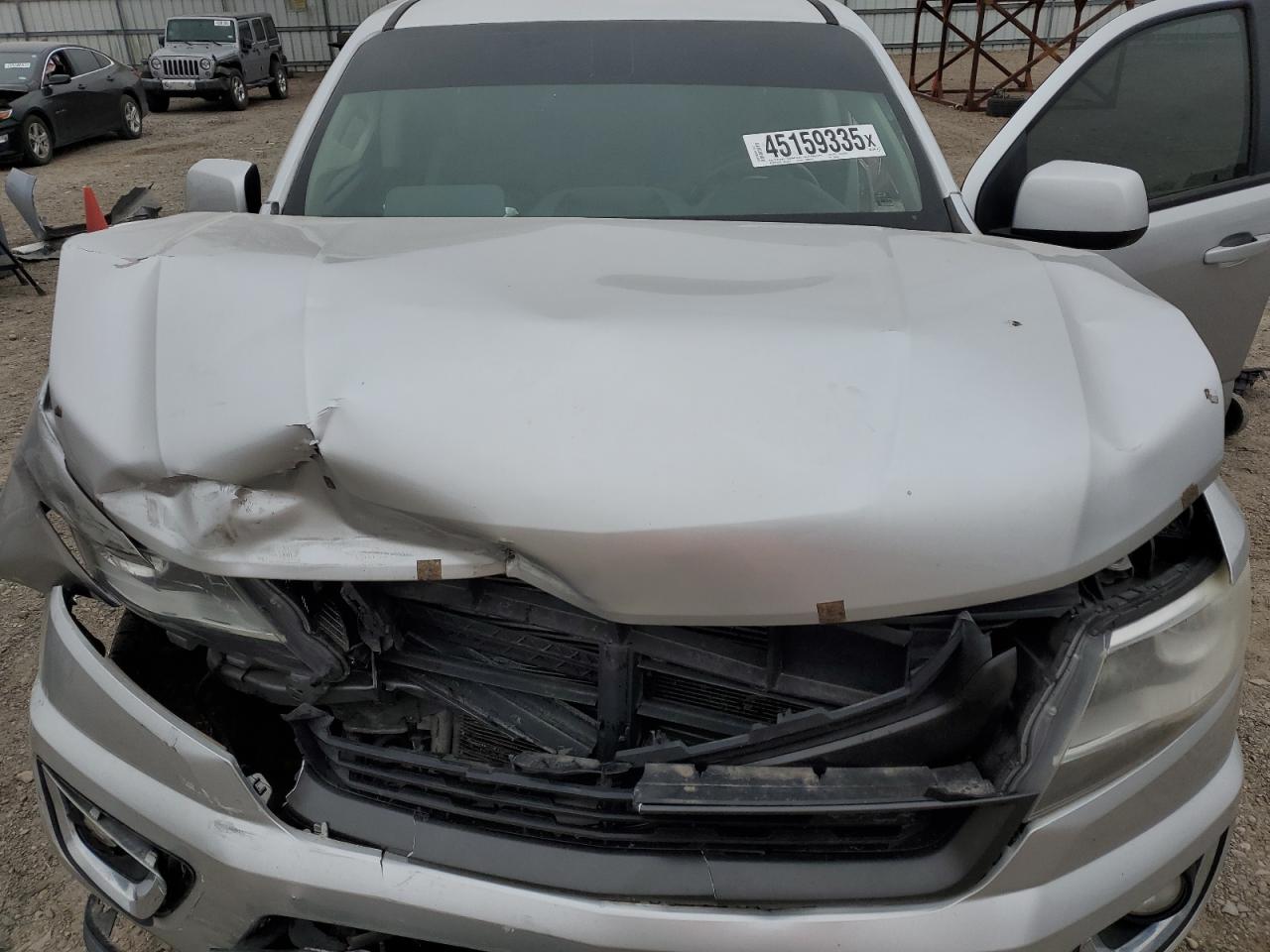 2016 Chevrolet Colorado VIN 1GCGTDE3XG1105293 Copart auction photo, front end damage thumbnail 12