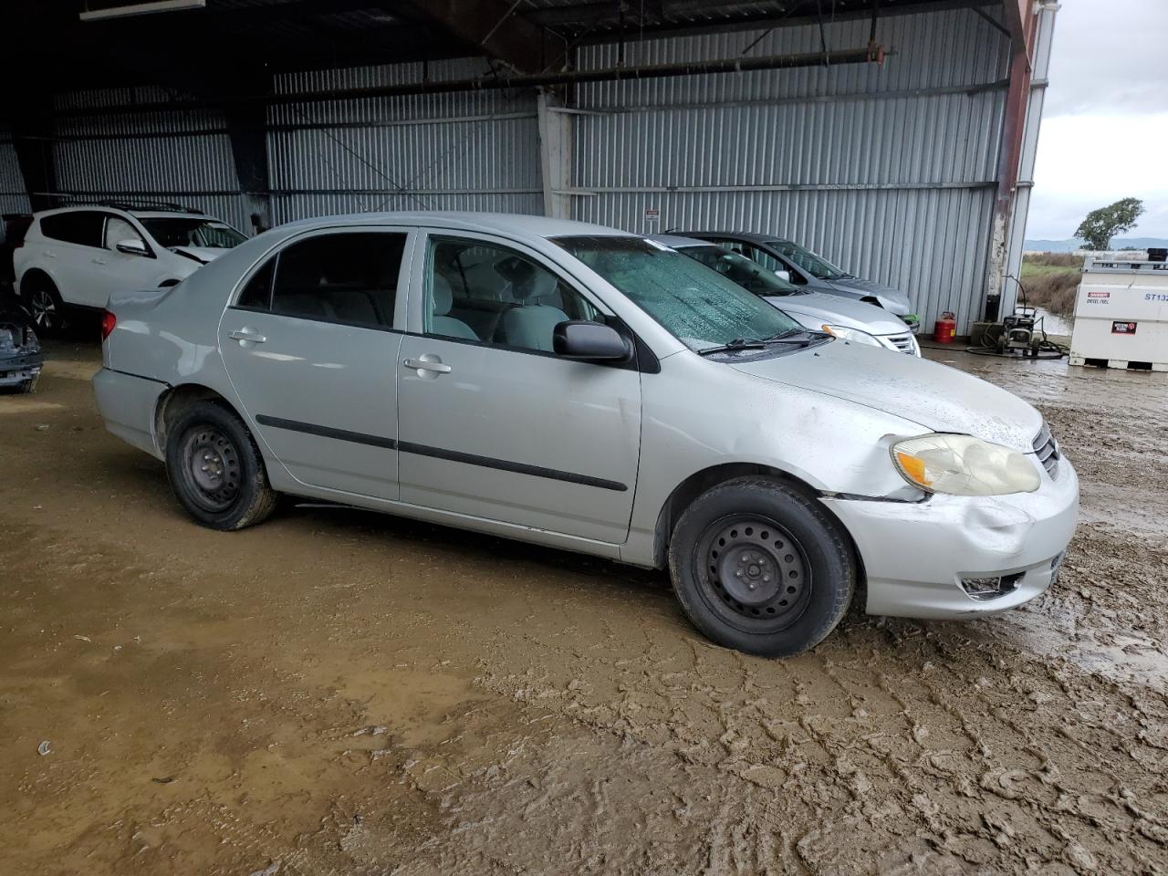 2003 Toyota Corolla VIN 1NXBR32E23Z015262 Copart auction photo, front end / rear end damage thumbnail 4