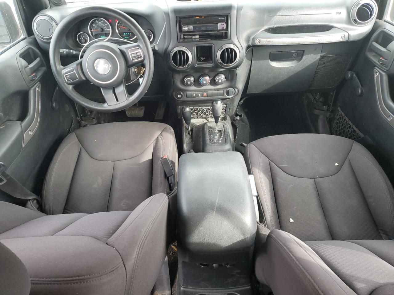 2013 Jeep Wrangler VIN 1C4BJWDG6DL701002 Copart auction photo, front end / side damage thumbnail 8