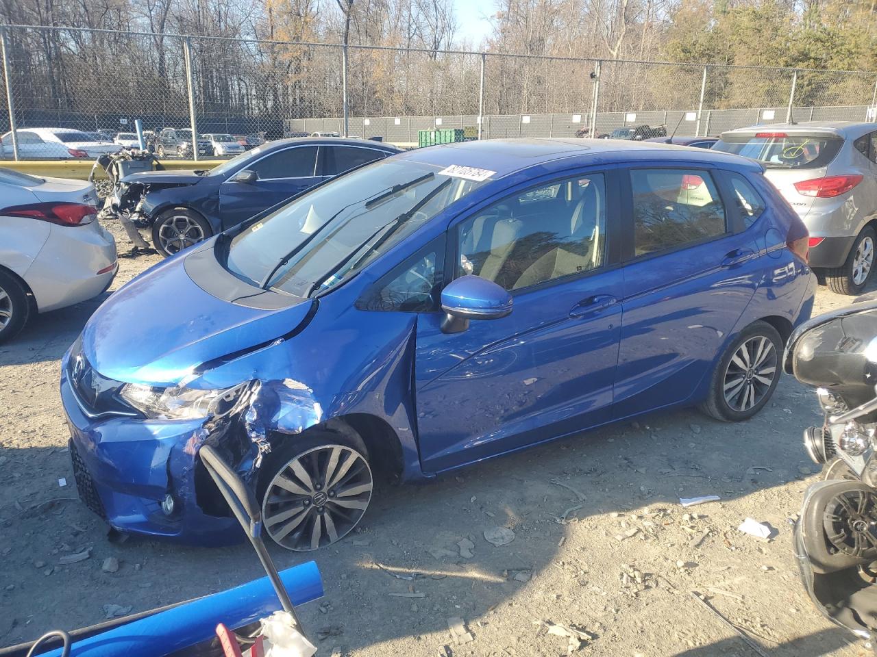 2017 Honda Fit VIN JHMGK5H74HS015851