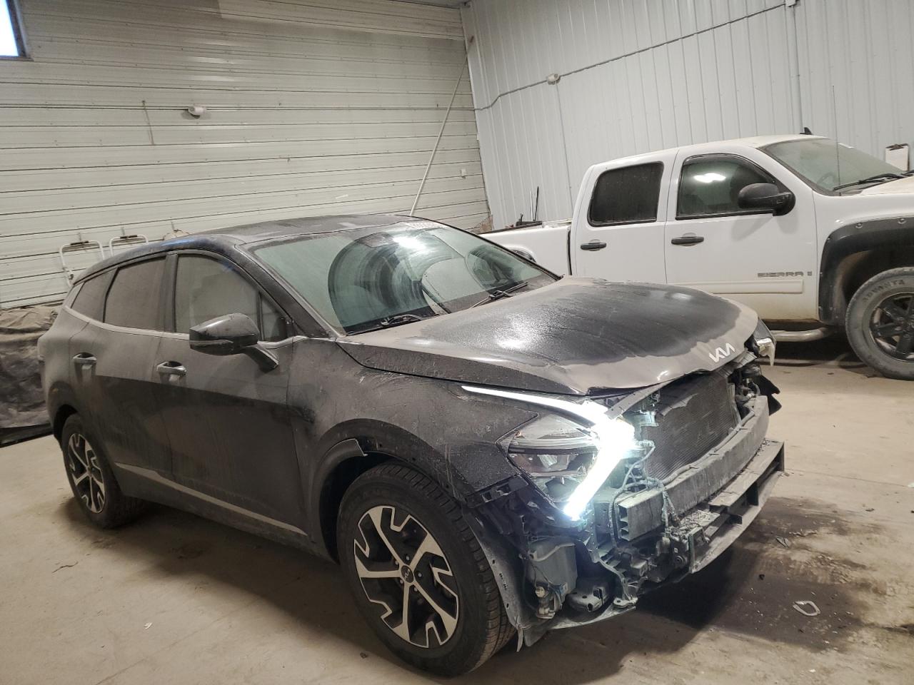 2023 KIA Sportage VIN 5XYK33AF3PG074764 Copart auction photo, front end damage thumbnail 4