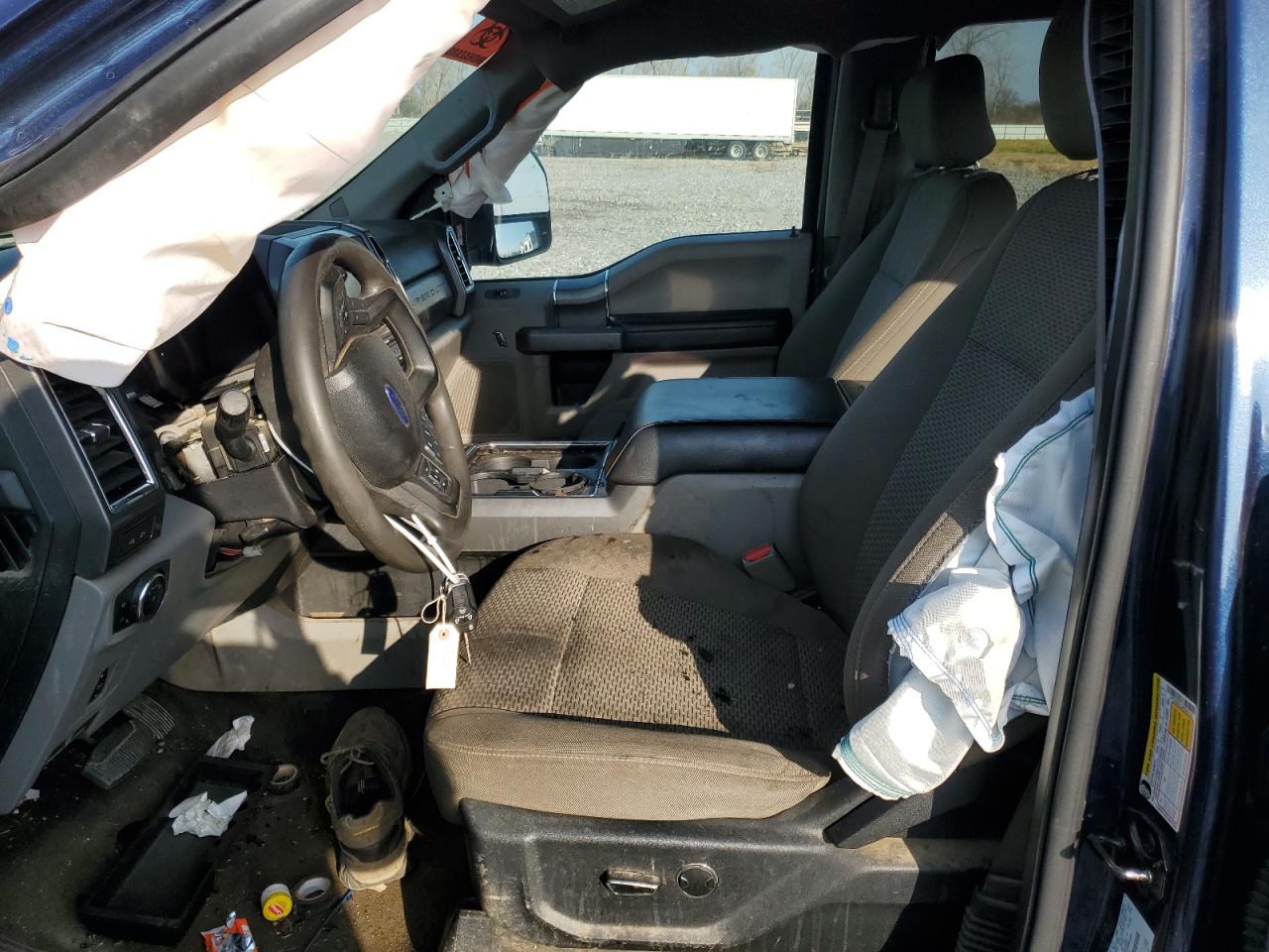 2017 Ford F250 VIN 1FT7W2BT2HEE00138 Copart auction photo, biohazard/chemical / all over damage thumbnail 7