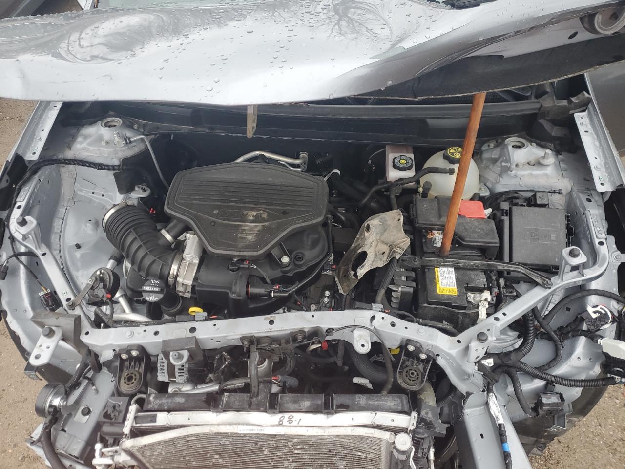 2021 Cadillac XT5 VIN 1GYKNDRS9MZ195811 Copart auction photo, front end damage thumbnail 12