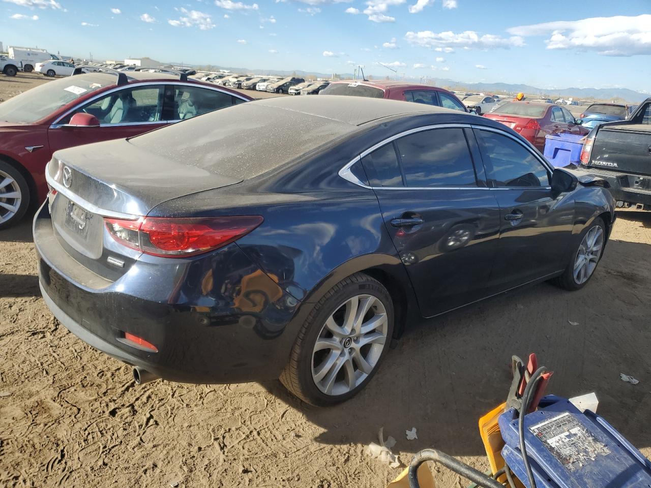 2016 Mazda 6 VIN JM1GJ1V58G1488561 Copart auction photo, front end damage thumbnail 3