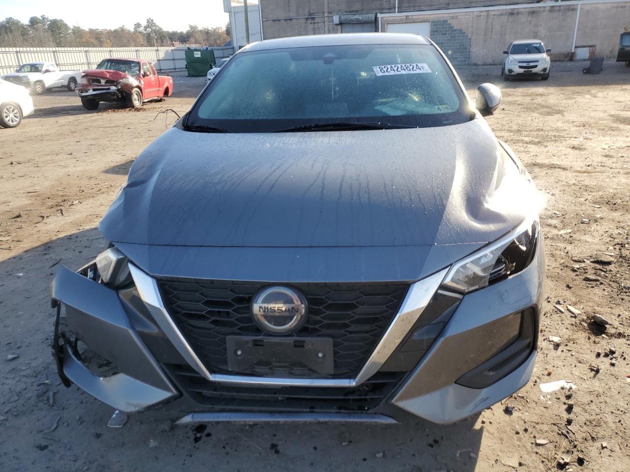 2020 Nissan Sentra VIN 3N1AB8CV1LY286524 Copart auction photo, front end / side damage thumbnail 5