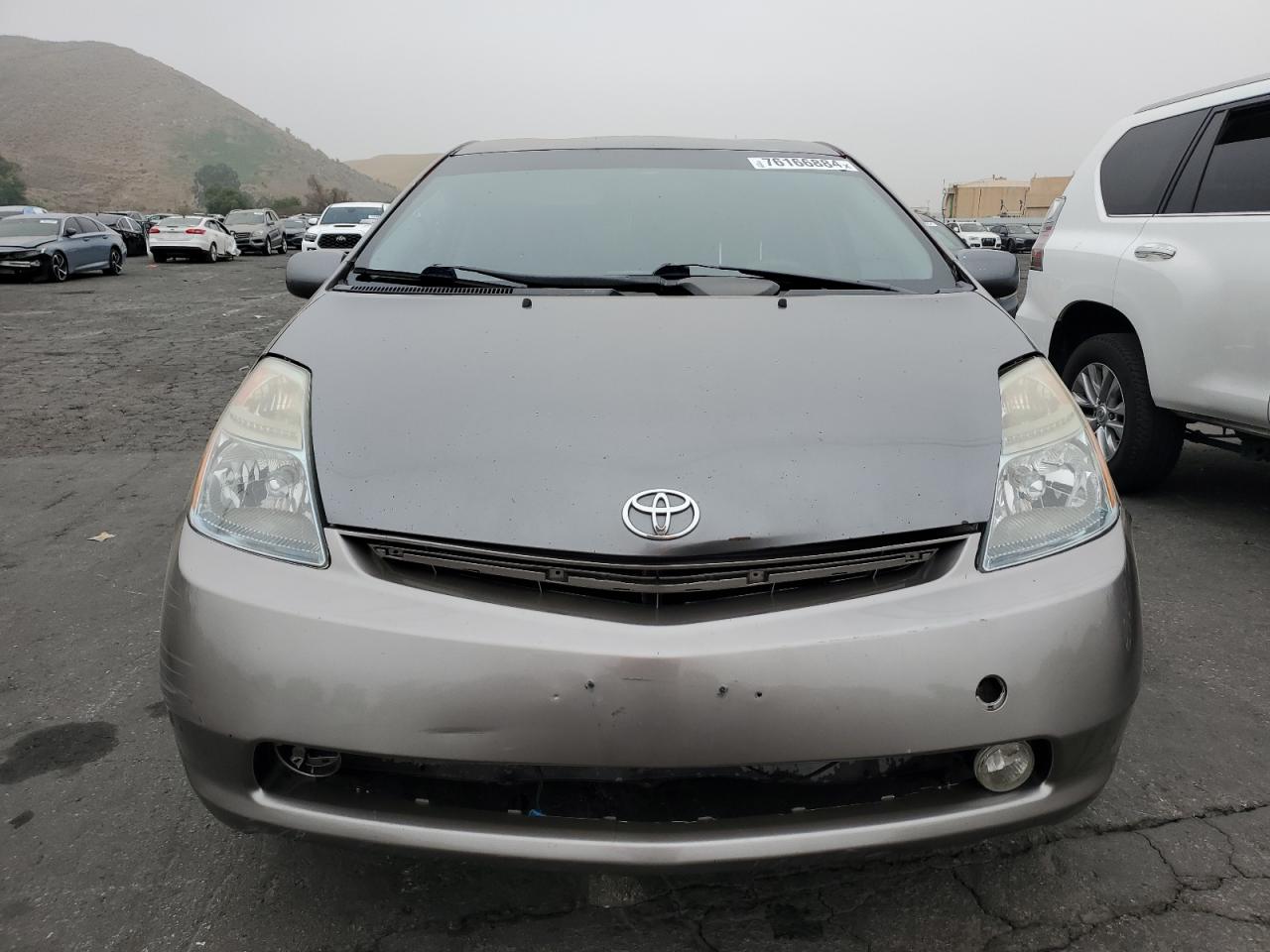 2007 Toyota Prius VIN JTDKB20U273287674 Copart auction photo, front end damage thumbnail 5