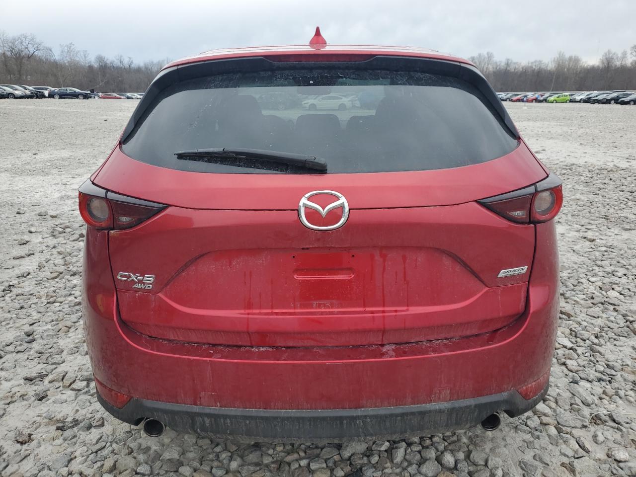 2017 Mazda CX-5 VIN JM3KFBCL1H0152025 Copart auction photo, side / front end damage thumbnail 6