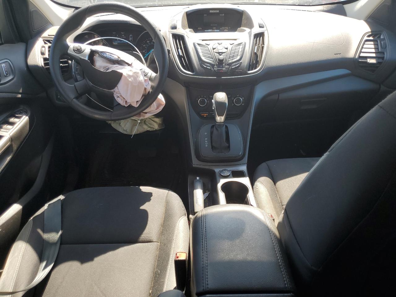2016 Ford Escape VIN 1FMCU0F71GUB30065 Copart auction photo, front end / side damage thumbnail 8