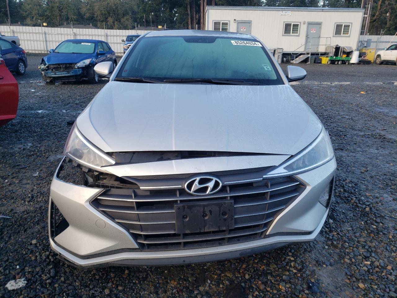 2019 Hyundai Elantra VIN KMHD74LF5KU806668 Copart auction photo, all over / vandalism damage thumbnail 5