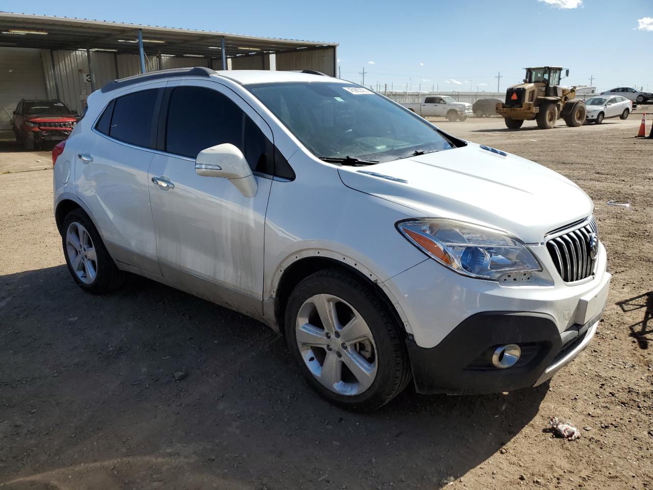 2016 Buick Encore VIN KL4CJBSBXGB728311 Copart auction photo, front end damage thumbnail 4