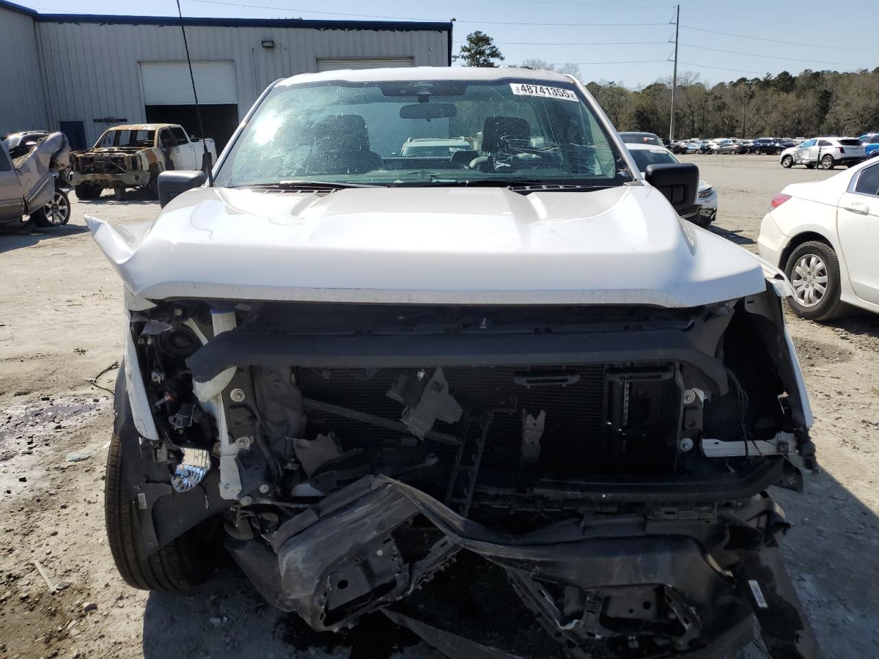 2021 Ford F-150 VIN 1FTMF1CB2MKE21263 Copart auction photo, front end damage thumbnail 5