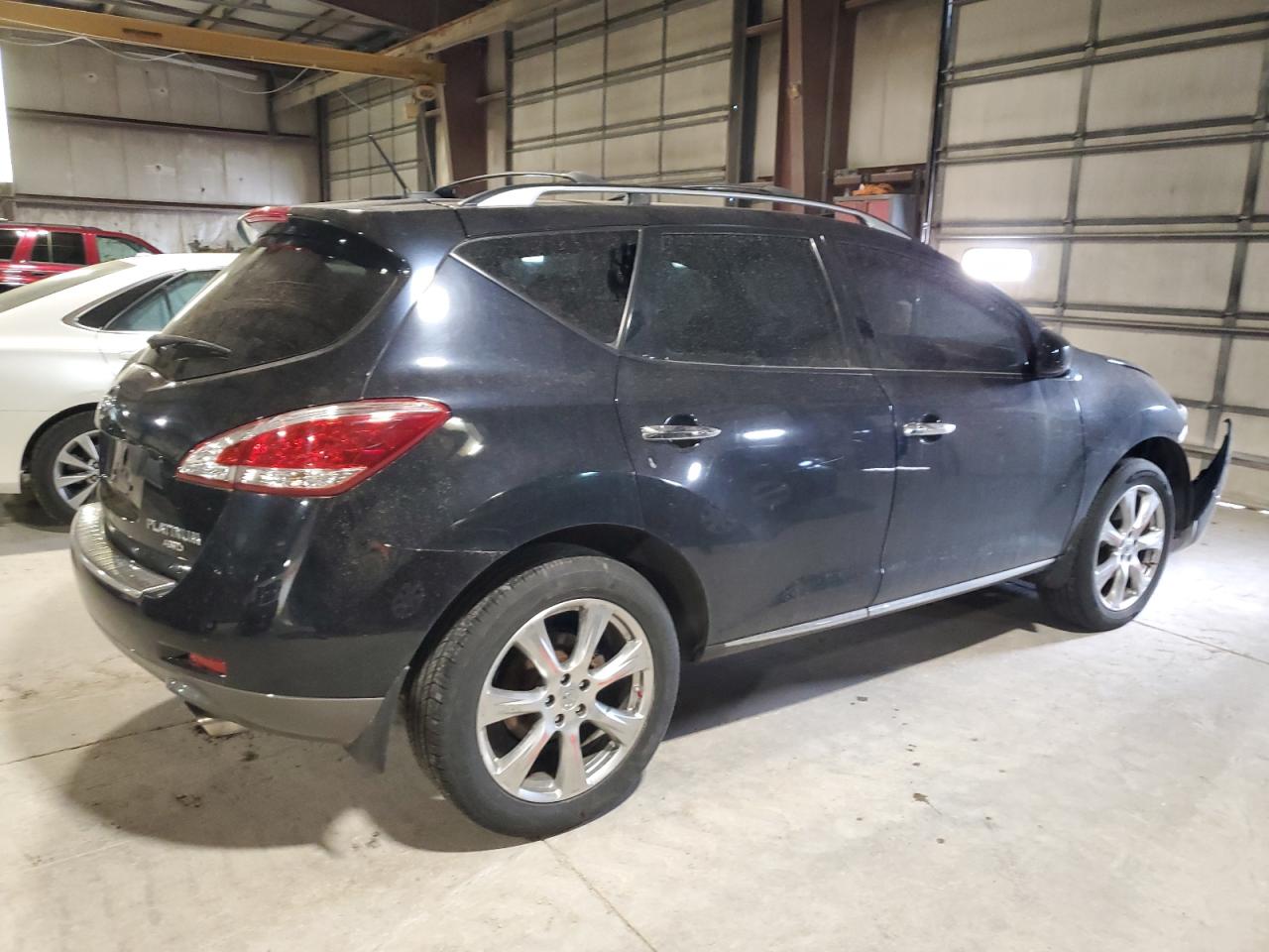 2012 Nissan Murano VIN JN8AZ1MW2CW230434 Copart auction photo, front end / minor dent/scratches damage thumbnail 3