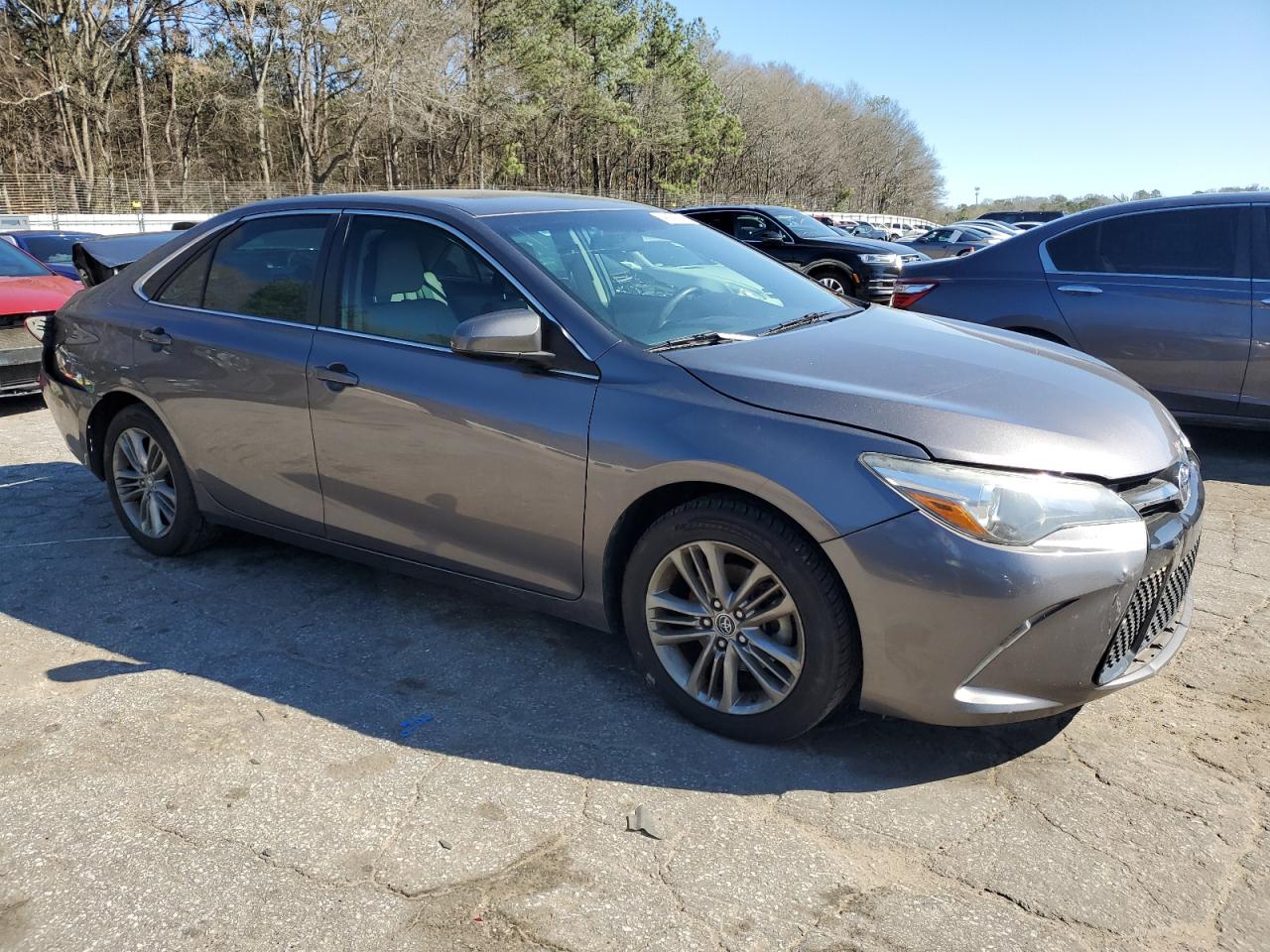 2016 Toyota Camry VIN 4T1BF1FK5GU116217 Copart auction photo, rear end damage thumbnail 4