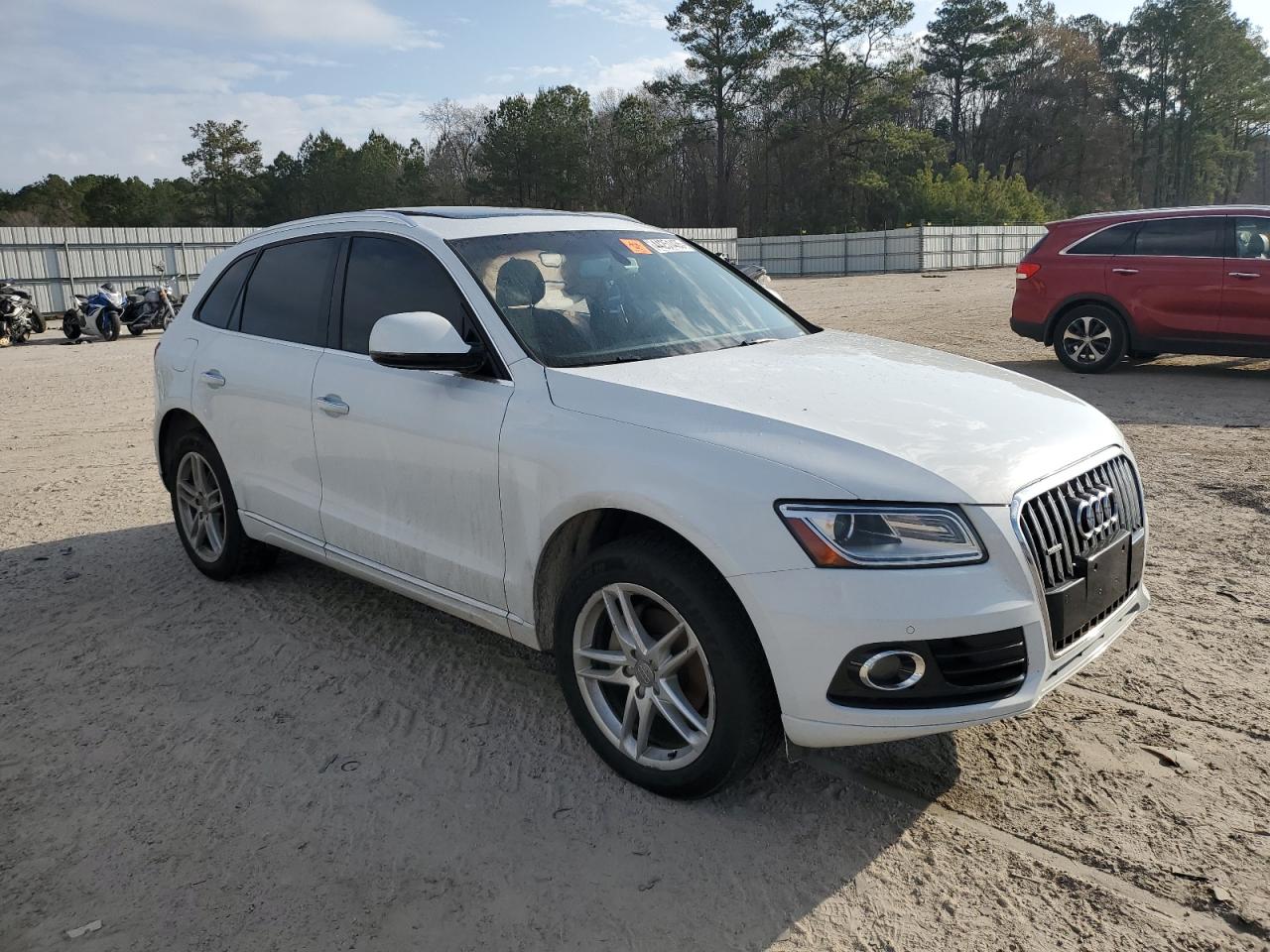2017 Audi Q5 VIN WA1L2AFP2HA087529 Copart auction photo, all over damage thumbnail 4