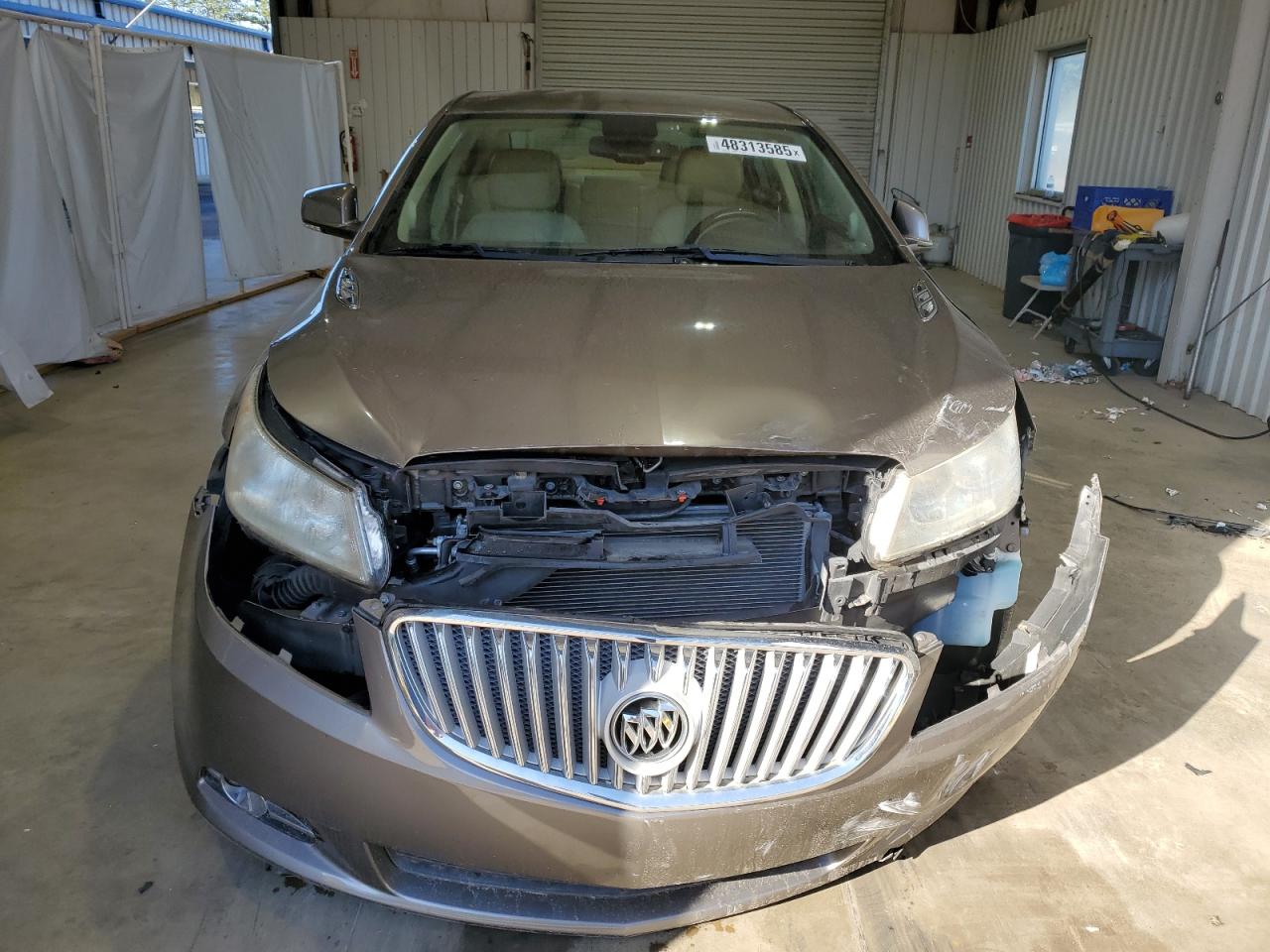 2012 Buick LaCrosse VIN 1G4GF5E34CF305978 Copart auction photo, front end / minor dent/scratches damage thumbnail 5