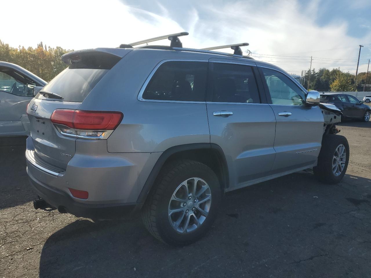 2016 Jeep Grand Cherokee VIN 1C4RJFBG1GC354328 Copart auction photo, front end damage thumbnail 3