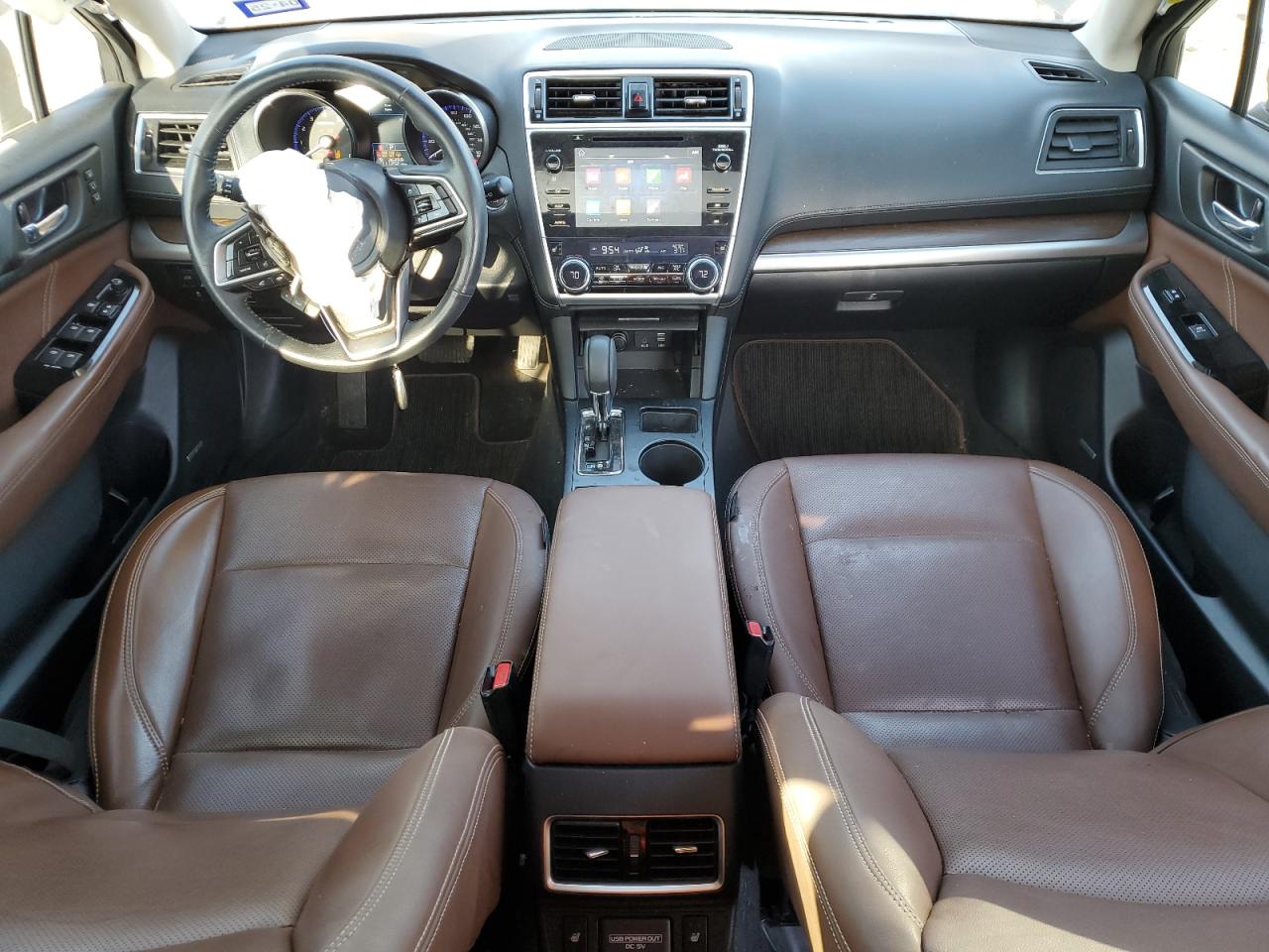 2018 Subaru Outback VIN 4S4BSETC0J3305905 Copart auction photo, front end / top/roof damage thumbnail 8