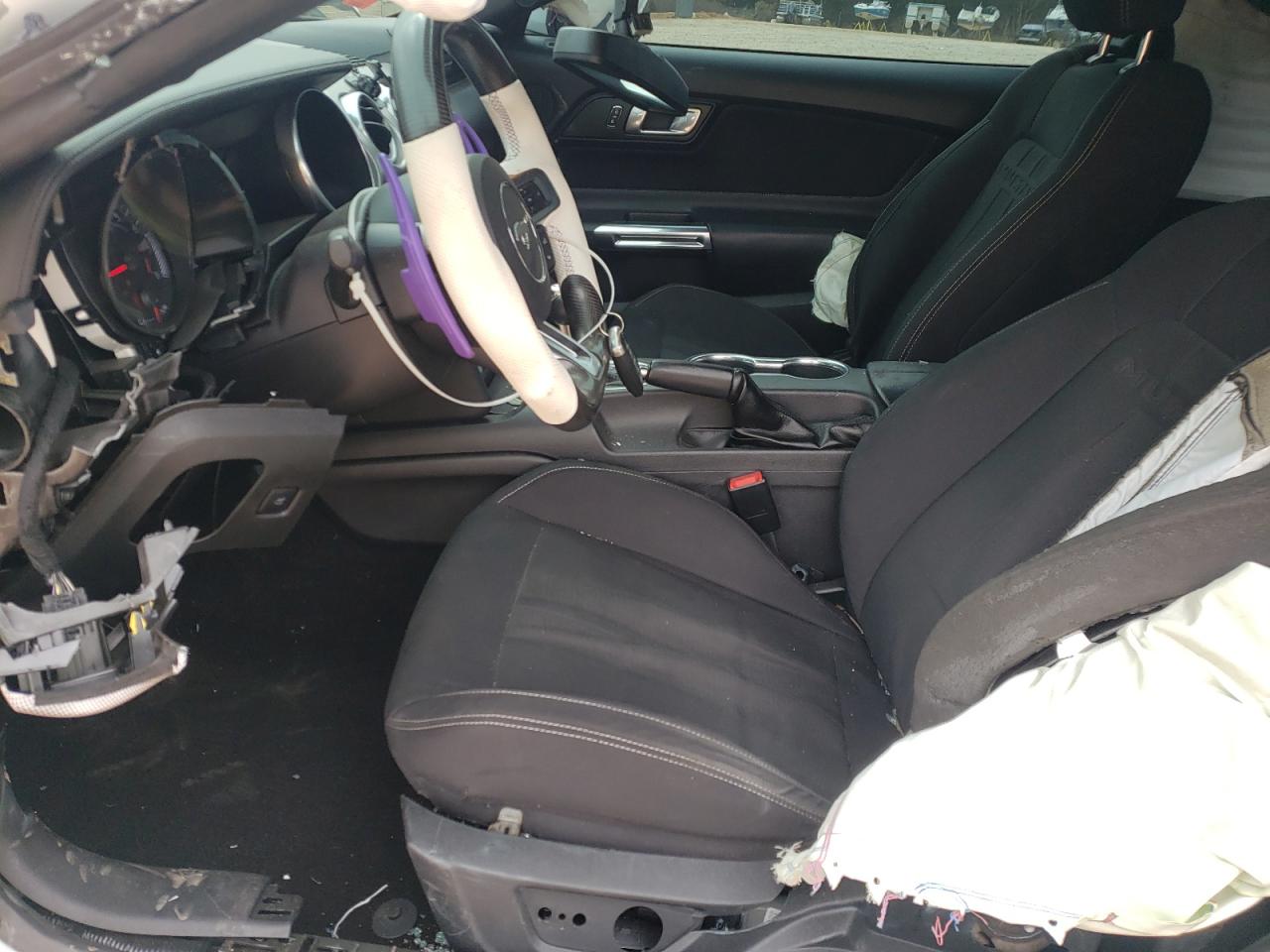 2019 Ford Mustang VIN 1FA6P8TH3K5168071 Copart auction photo, side damage thumbnail 7