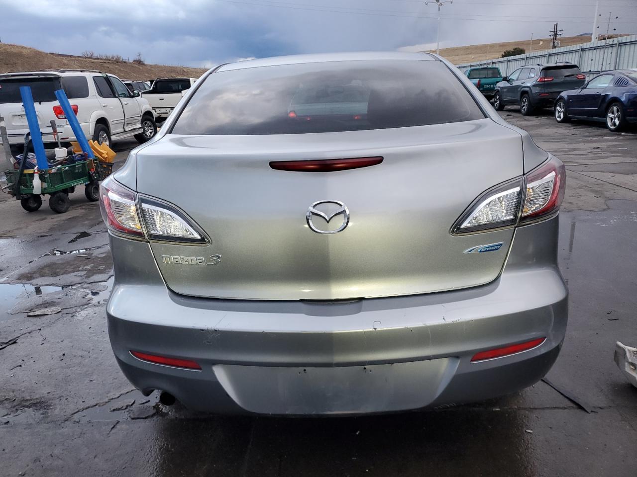 2013 Mazda 3 VIN JM1BL1UP4D1798029 Copart auction photo, front end / side damage thumbnail 6