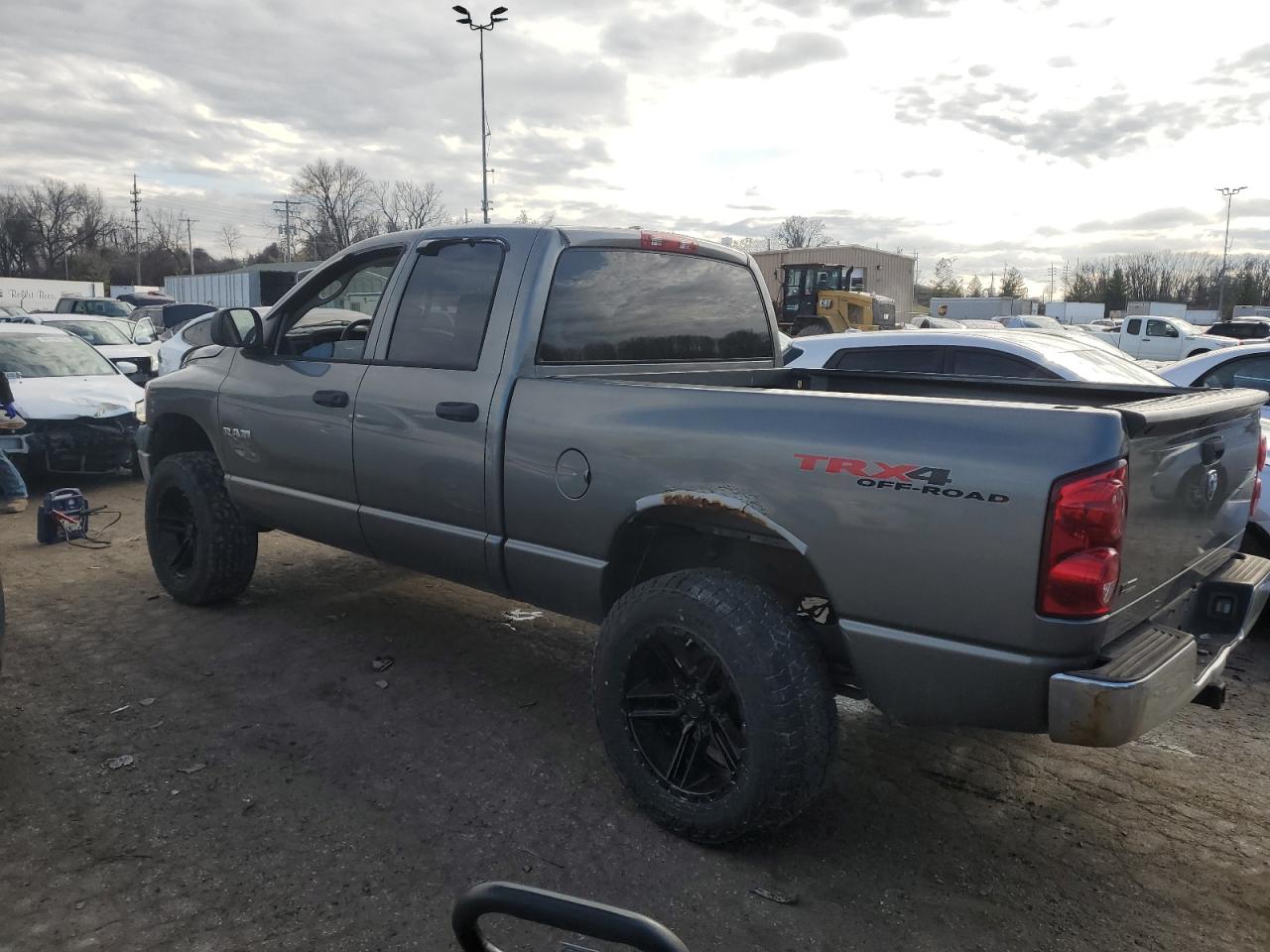 2008 Dodge RAM VIN 1D7HU18NX8S544721 Copart auction photo, rear end / side damage thumbnail 2