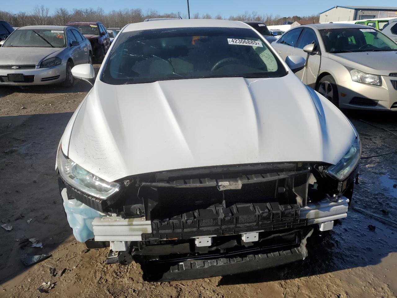 2016 Ford Fusion VIN 3FA6P0G7XGR349515 Copart auction photo, front end damage thumbnail 5