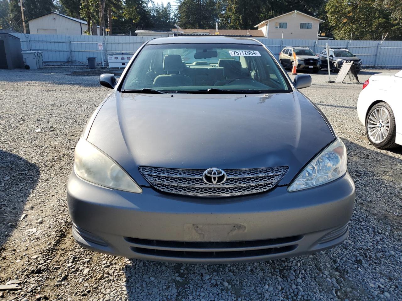 2002 Toyota Camry VIN 4T1BF32K12U535921 Copart auction photo, rear end damage thumbnail 5