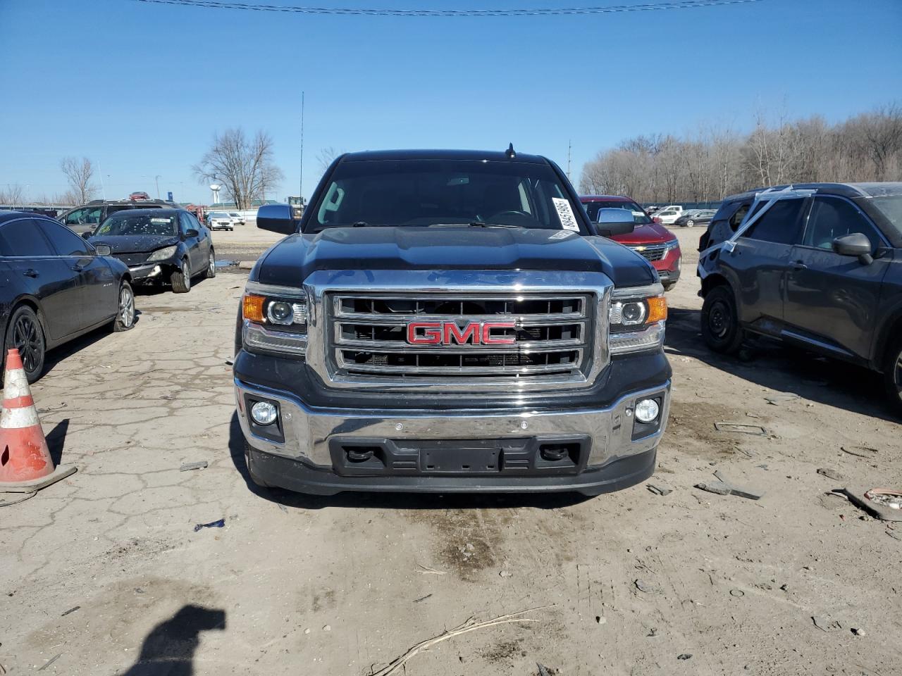 2015 GMC Sierra VIN 3GTU2VEC8FG178769 Copart auction photo, side damage thumbnail 5