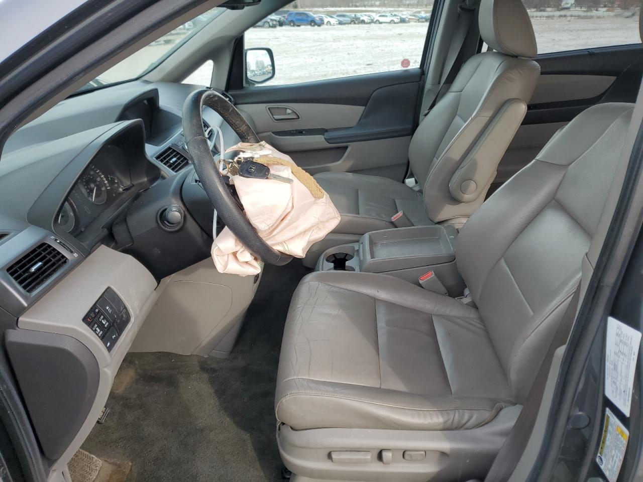 2013 Honda Odyssey VIN 5FNRL5H68DB502394 Copart auction photo, front end / side damage thumbnail 7