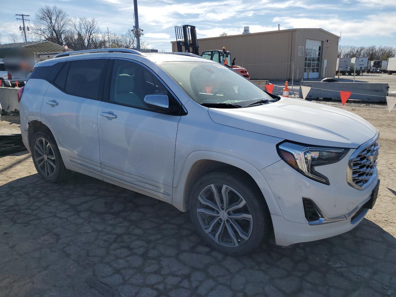 2019 GMC Terrain VIN 3GKALXEX7KL232728 Copart auction photo, rear end / side damage thumbnail 4