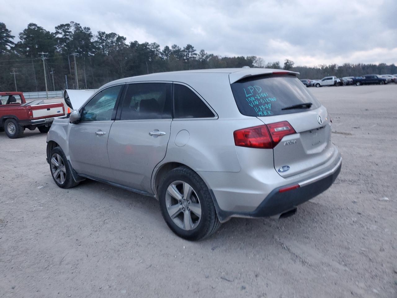 2010 Acura MDX VIN 2HNYD2H60AH512960 Copart auction photo, front end damage thumbnail 2