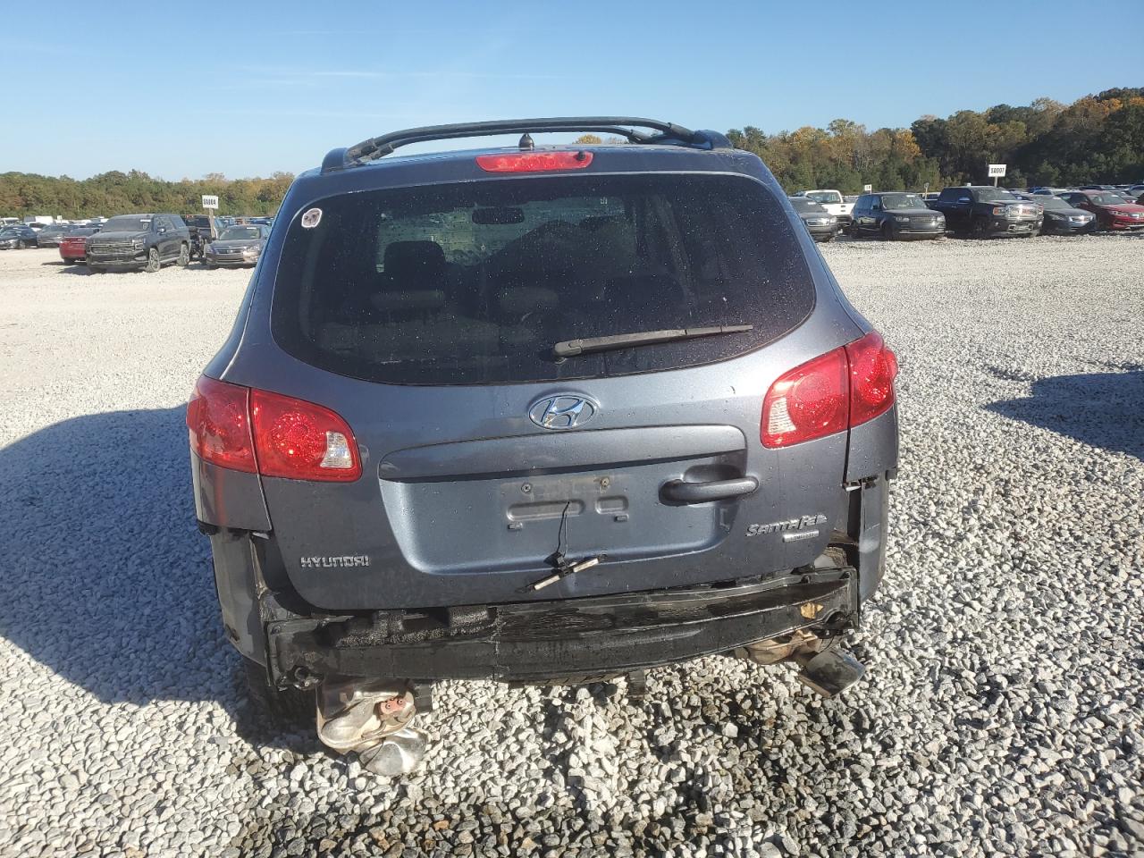 2007 Hyundai Santa Fe VIN 5NMSH13E47H037593 Copart auction photo, rear end / minor dent/scratches damage thumbnail 6