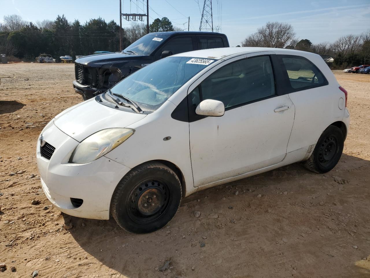 2008 Toyota Yaris VIN JTDJT923085190341