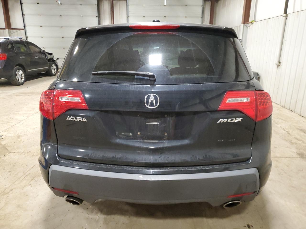 2009 Acura MDX VIN 2HNYD28209H515382 Copart auction photo, front end / rear end damage thumbnail 6