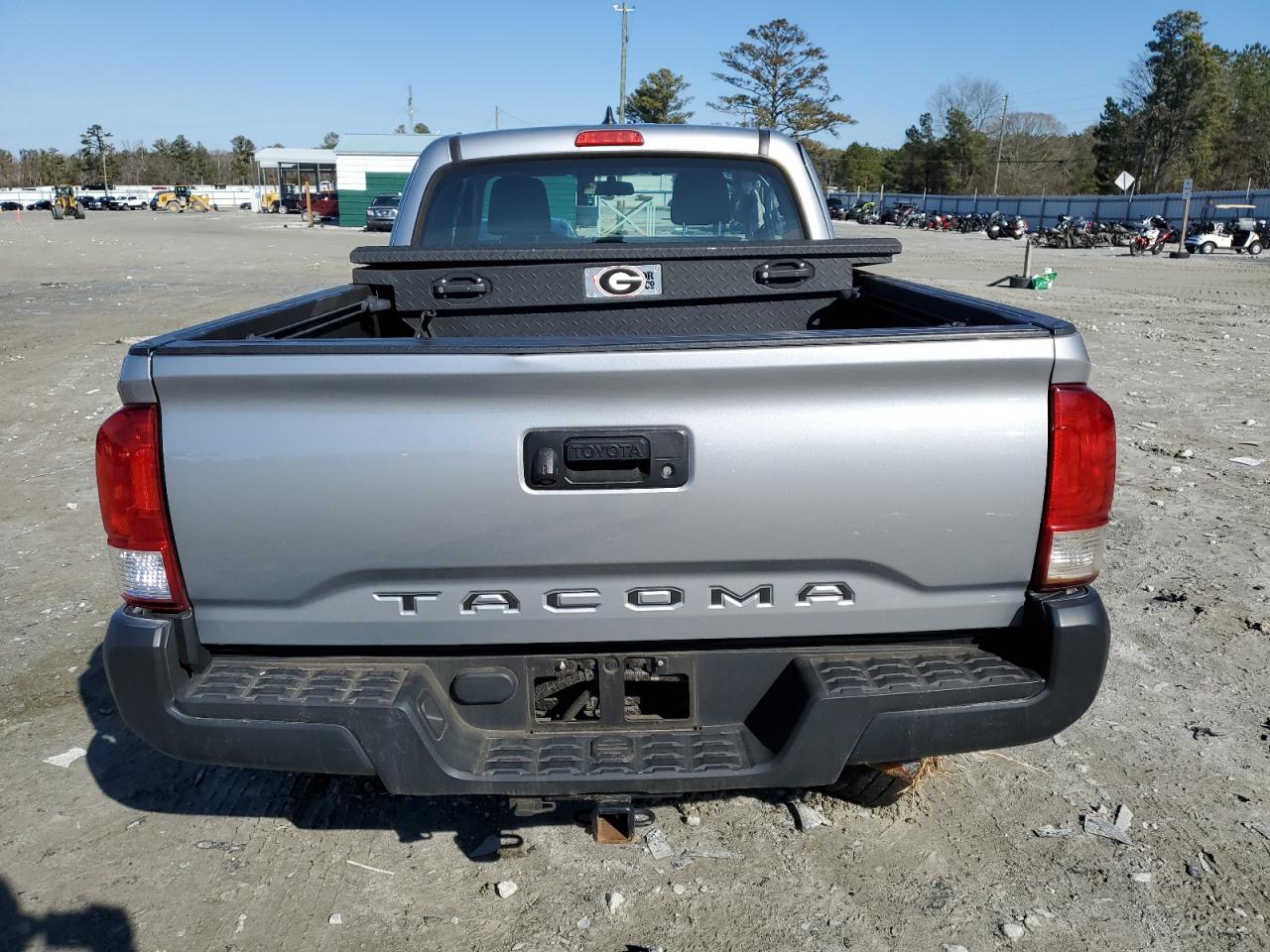 2016 Toyota Tacoma VIN 5TFRX5GN9GX066453 Copart auction photo, rear end / side damage thumbnail 6
