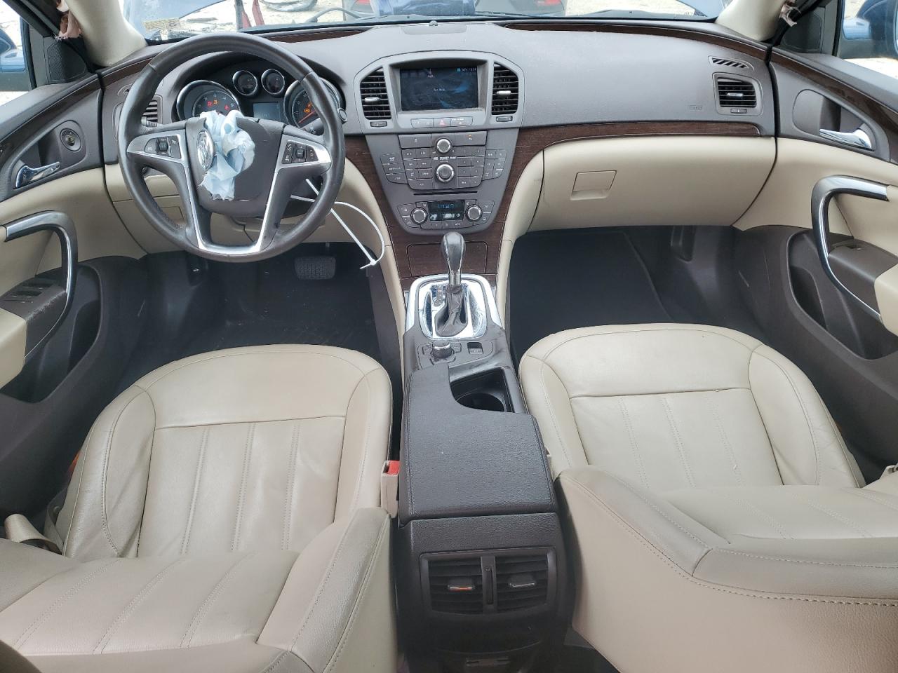 2011 Buick Regal VIN W04GU5GC9B1008105 Copart auction photo, front end damage thumbnail 8