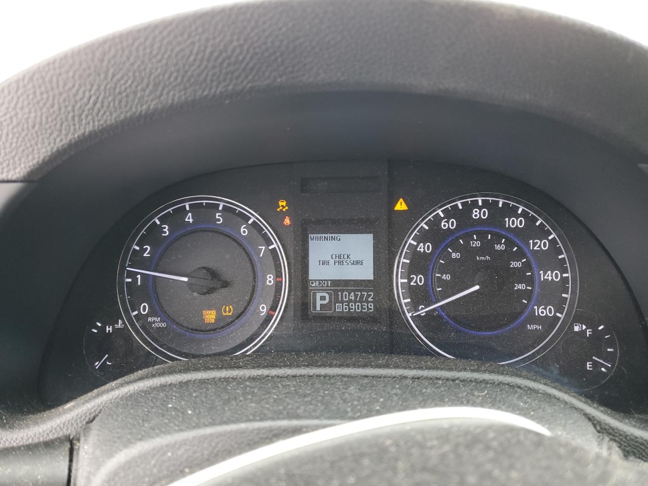 2015 Infiniti Q40 VIN JN1CV6AR9FM521799 Copart auction photo, front end damage thumbnail 9