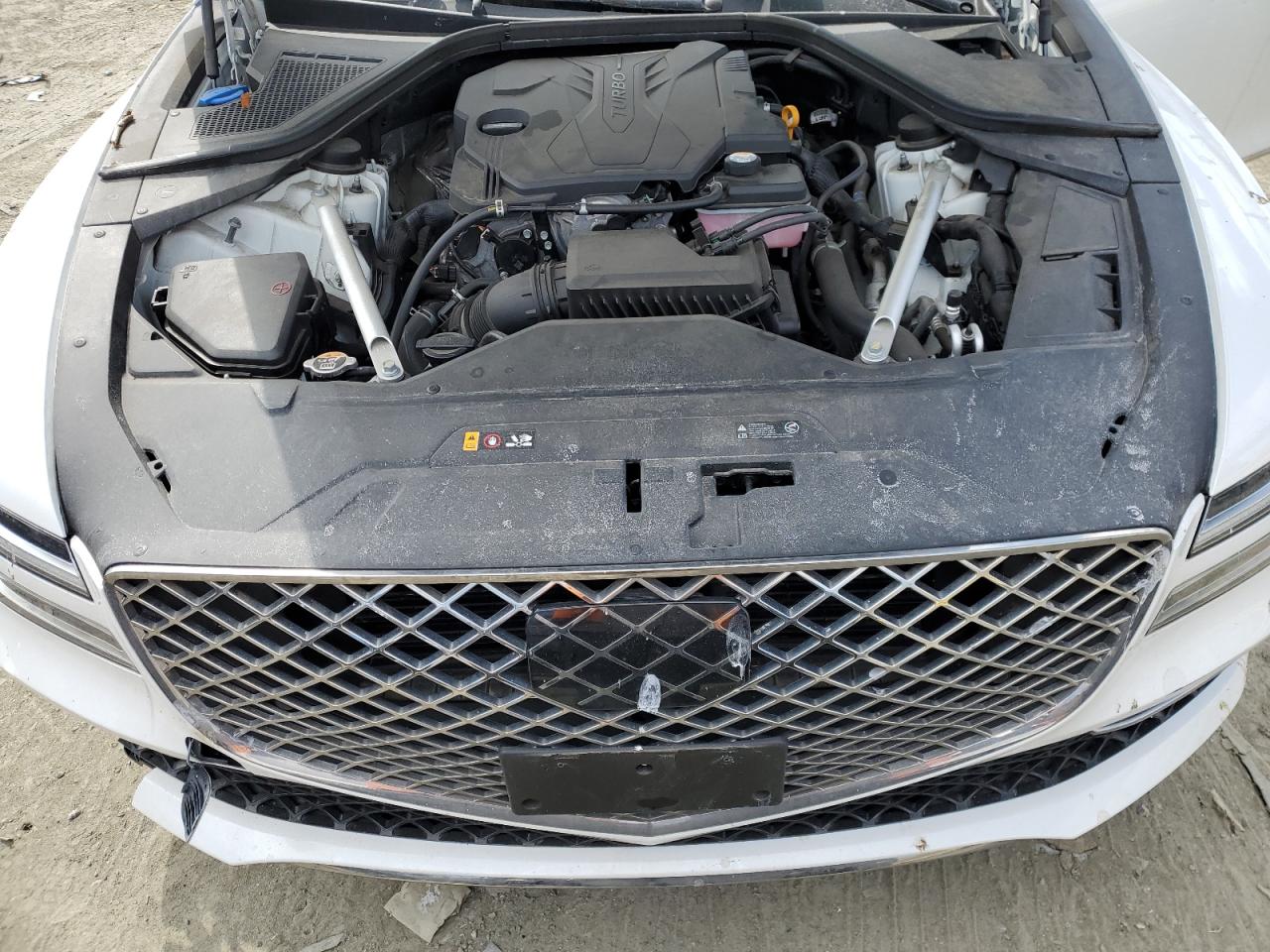 2022 Genesis G80 VIN KMTGB4SCXNU093201 Copart auction photo, rear end damage thumbnail 11