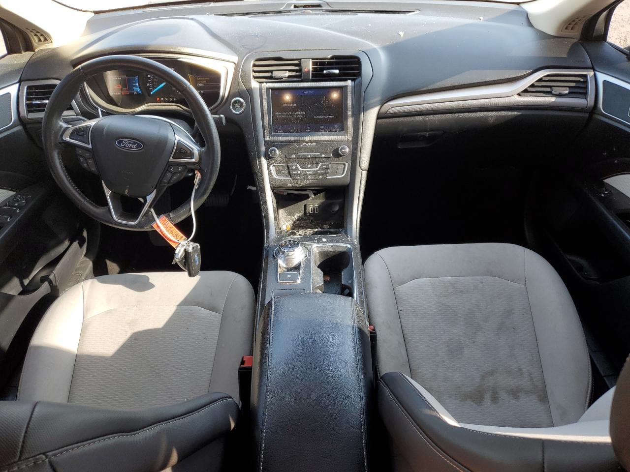 2020 Ford Fusion VIN 3FA6P0HDXLR102834 Copart auction photo, rear end damage thumbnail 8