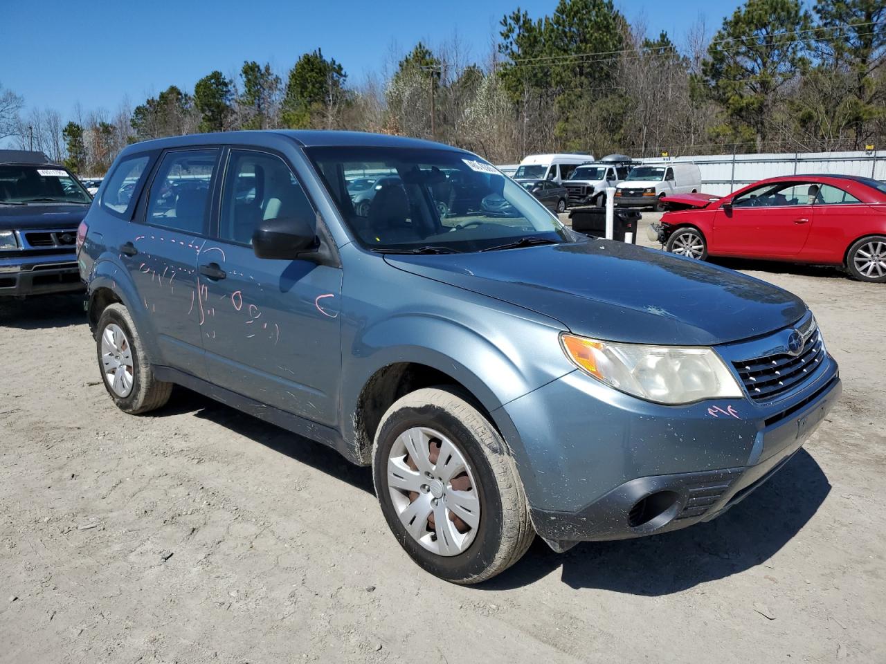 2010 Subaru Forester VIN JF2SH6AC2AH706517 Copart auction photo, rear end / minor dent/scratches damage thumbnail 4