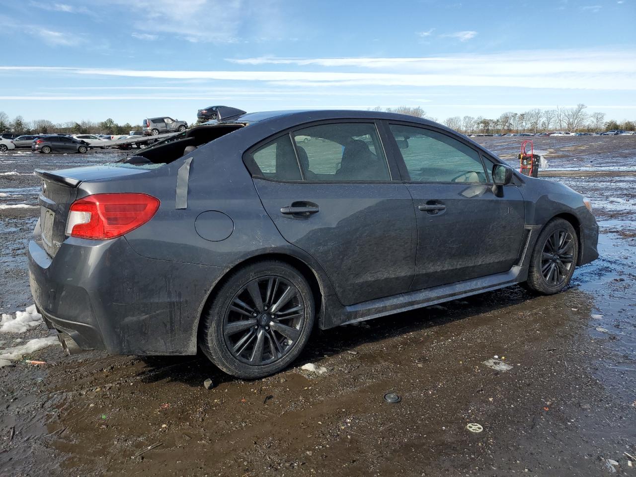 2021 Subaru WRX VIN JF1VA1A69M9804347 Copart auction photo, rear end damage thumbnail 3