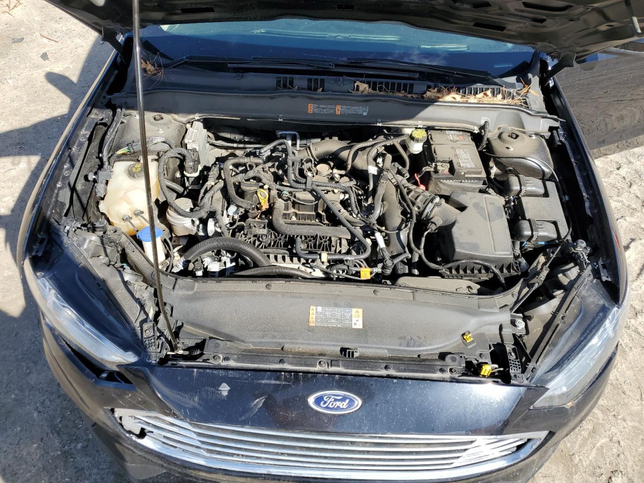 2020 Ford Fusion VIN 3FA6P0HD5LR247294 Copart auction photo, front end / rear end damage thumbnail 11