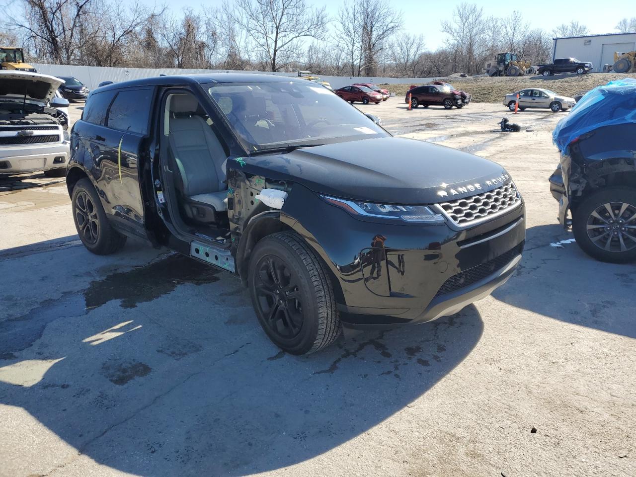 2020 Land Rover Range Rover VIN SALZJ2FXXLH018427 Copart auction photo, front end / stripped damage thumbnail 4