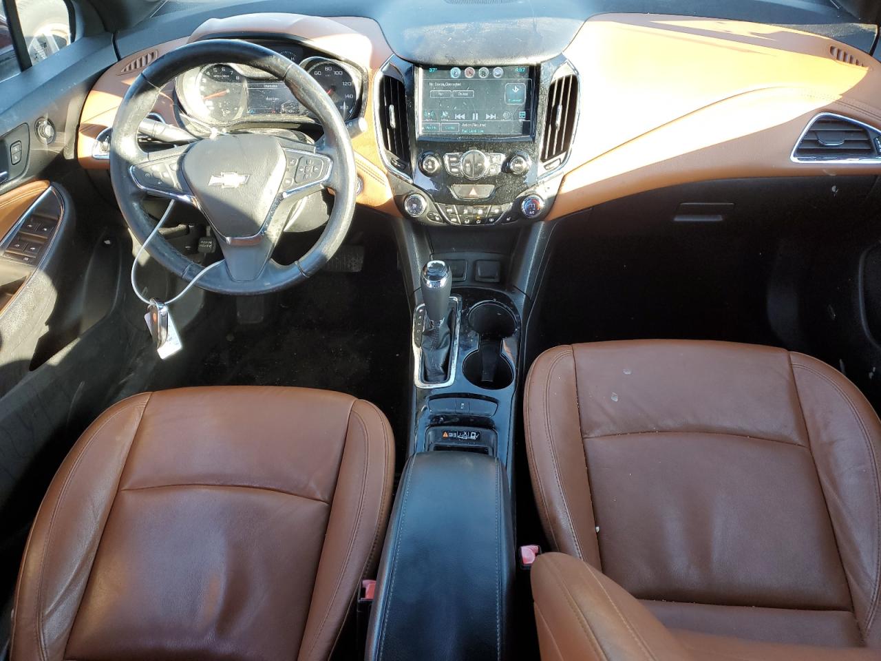 2017 Chevrolet Cruze VIN 1G1BF5SM1H7139098 Copart auction photo, front end / side damage thumbnail 8