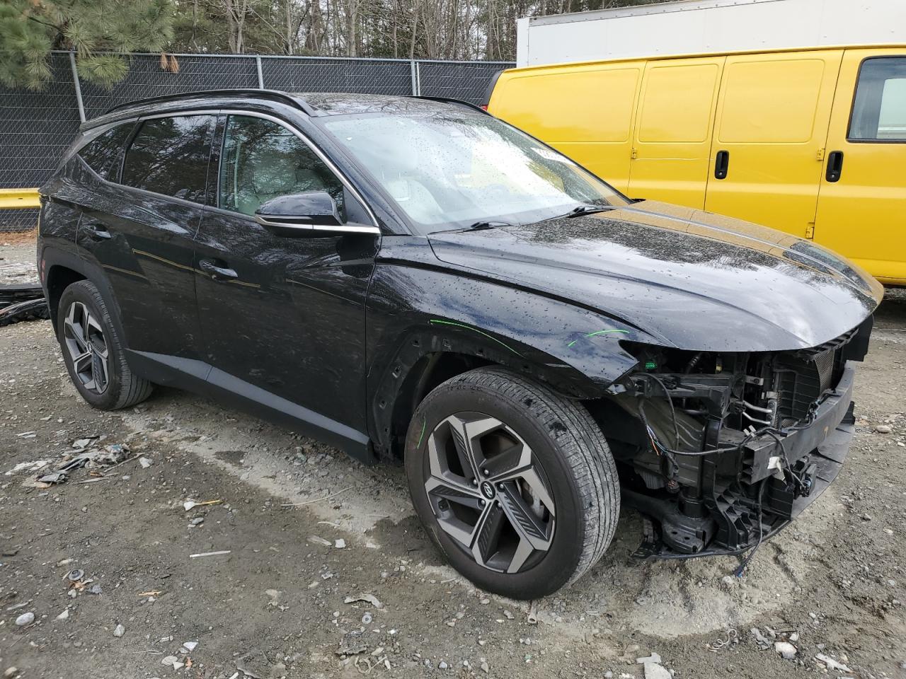 2022 Hyundai Tucson VIN 5NMJE3AE9NH111798 Copart auction photo, front end damage thumbnail 4